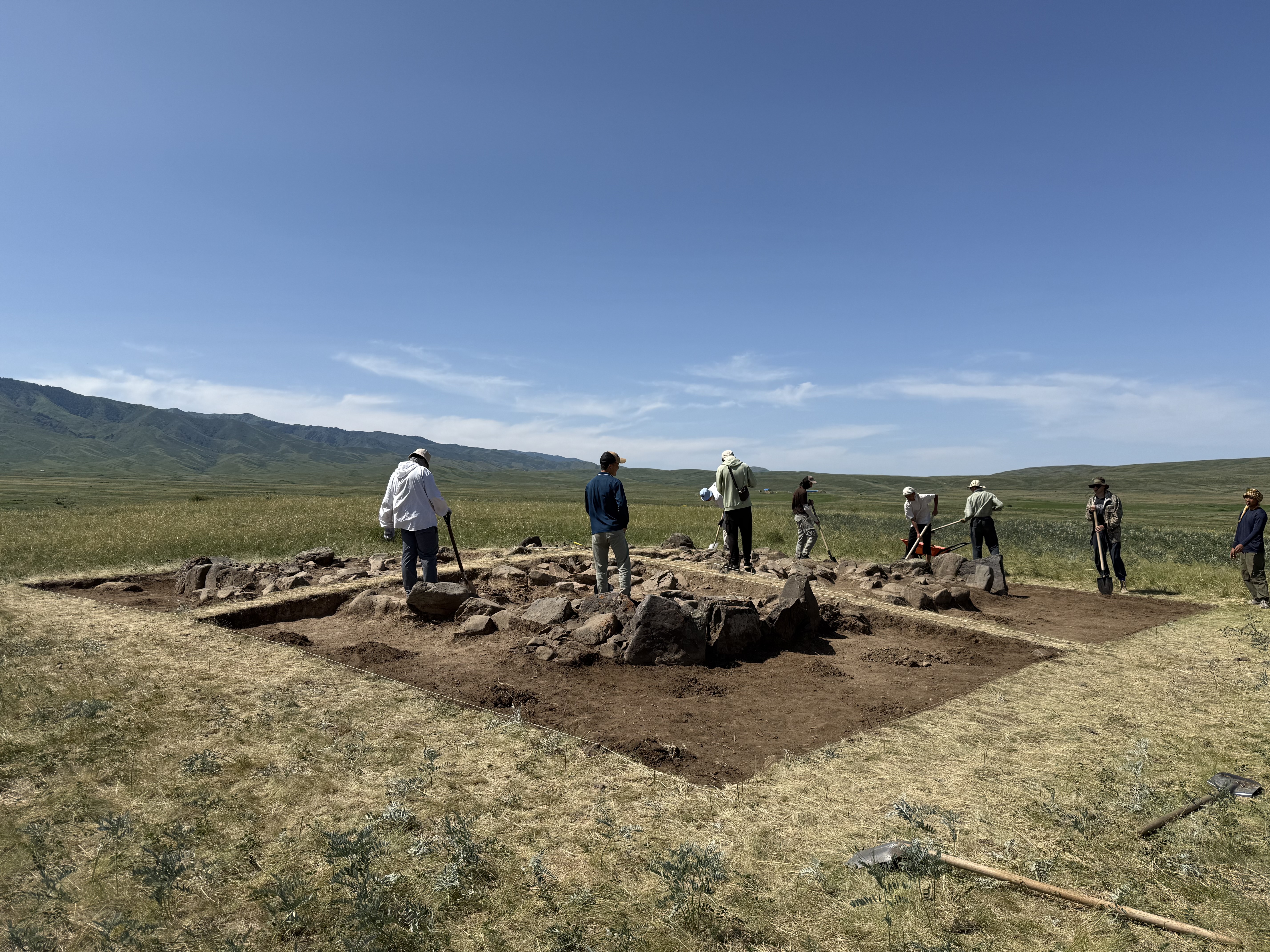 Excavation at Janibekbulaq
